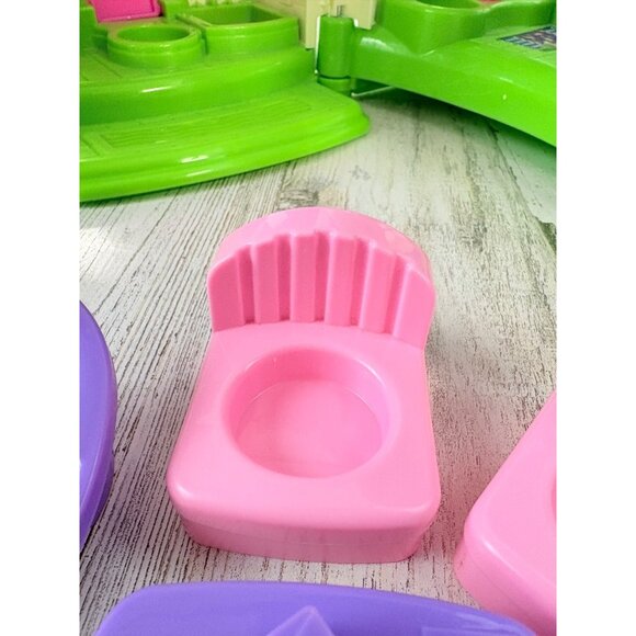 Fisher Price Little People 2008 Happy Sounds Home Furniture Baby Mom High Chair - Picture 4 of 16